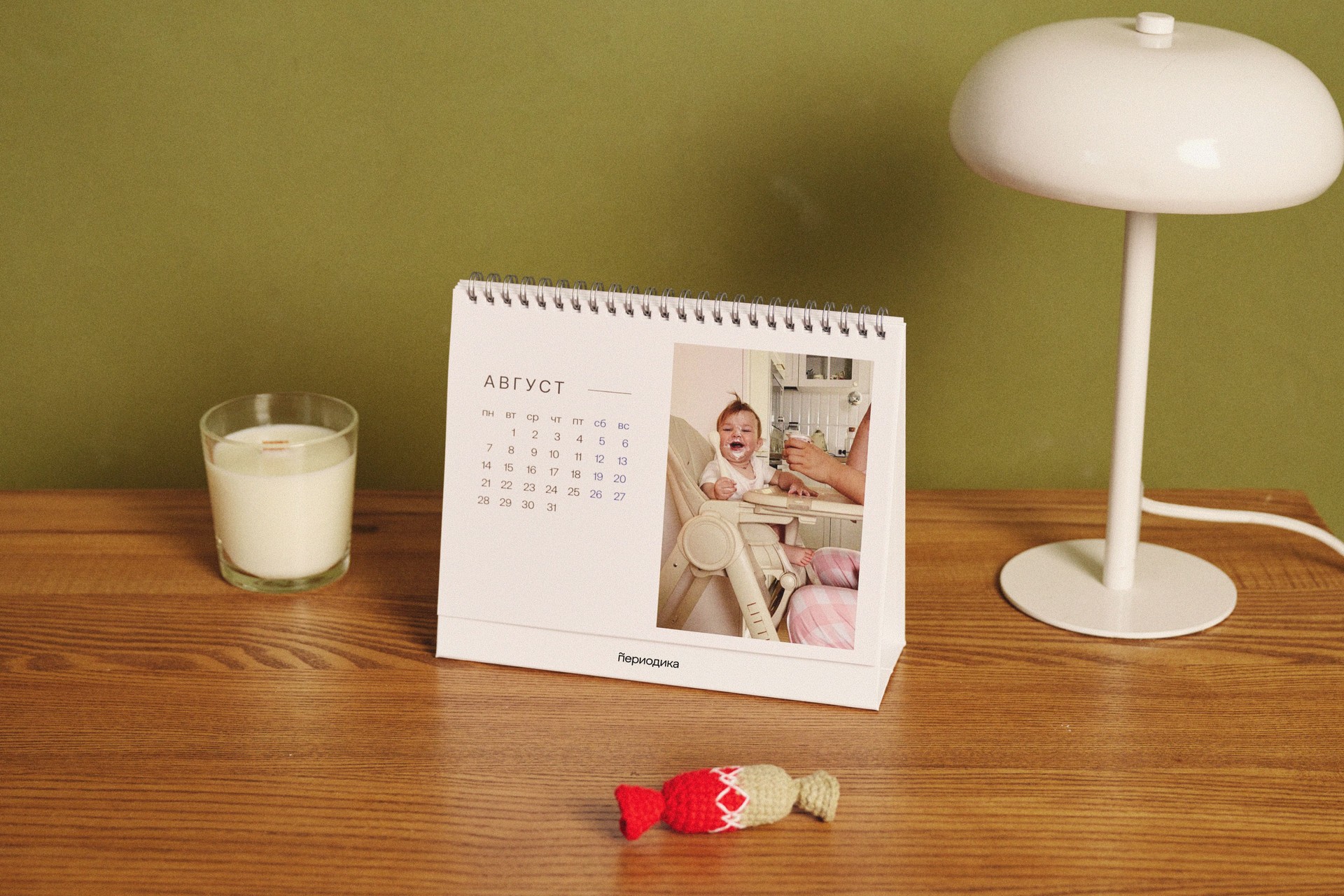 Перекидной настольный календарь
